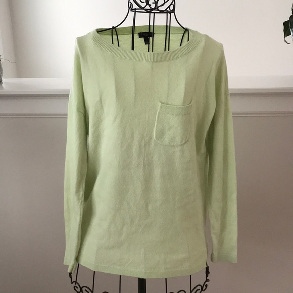 Talbots crew neck lambswool blend sweater - Picture 1 of 7